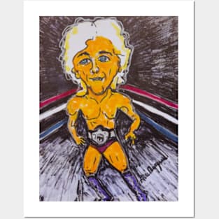 Ric Flair The Nature Boy Wooo Posters and Art